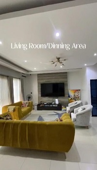 3 bedroom apartment with a room bq